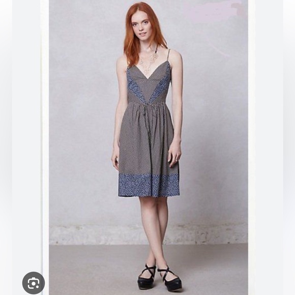 ANTHROPOLOGIE MAH NA MAH NA BY JEN KAO PATCHWORK MALATI SUN DRESS - Picture 1 of 7